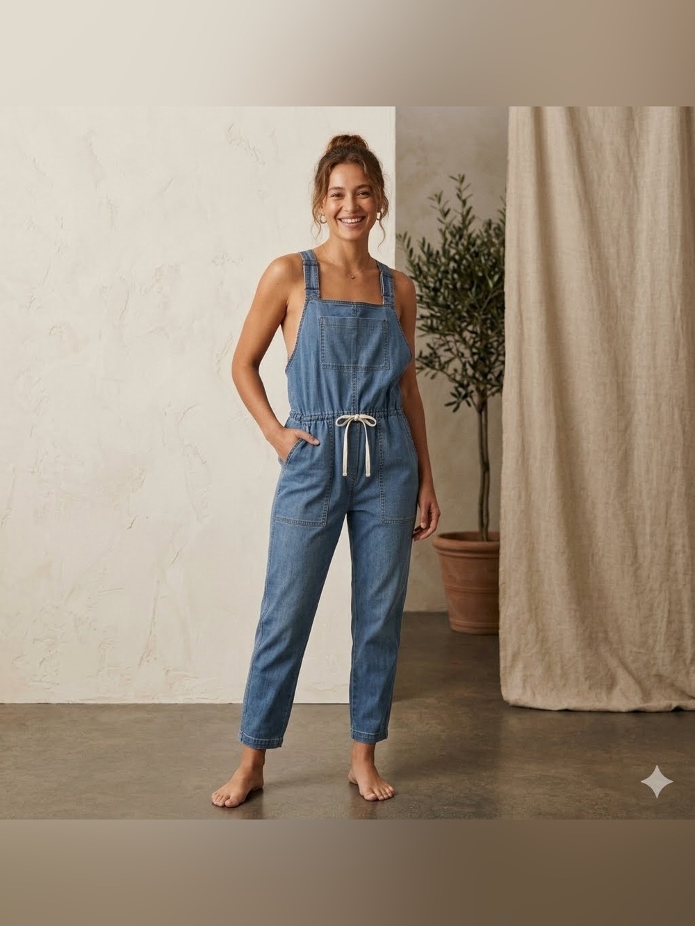 Wilfred Free Blue Denim Apparel